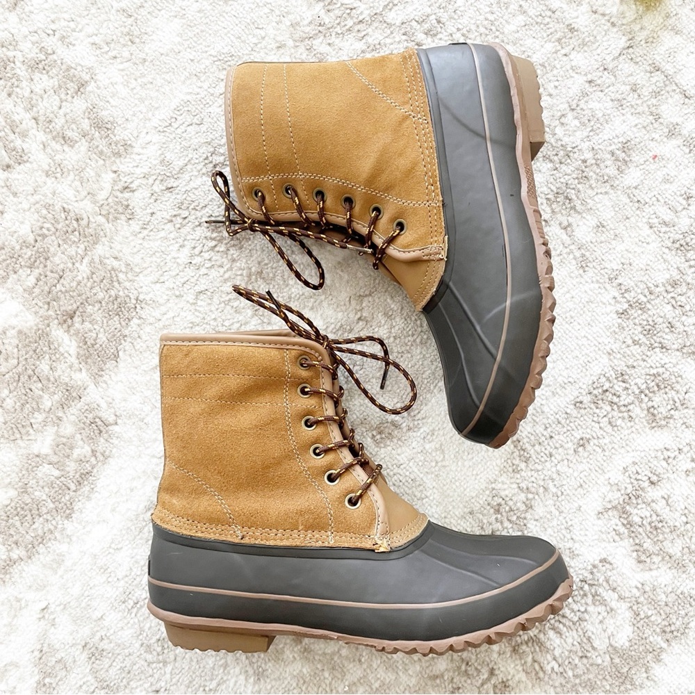 Lands End Men's insulated Duck Boots Mens 8.5
